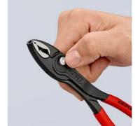 Pince multiprise frontale et latérale Twingrip 200mm - Gainage PVC - Tête polie KNIPEX - 8201200