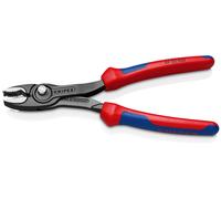 Pince multiprise frontale Twingrip 200mm - Gainage Bi-matière - Tête polie KNIPEX - 8202200