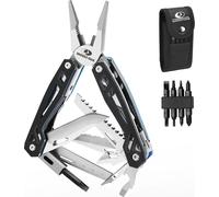 Pince multitool 22 en 1 - outil multifonctionnel - parfait pour le camping et les réparations - acier inoxydable