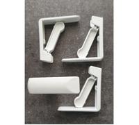 pince nappe blanche ,4 pinces nappe ,ouverture maxi de 5 cm, fixation nappe