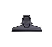 Pince-Papier MAULpro, Résistante à la Torsion, Acier, largeur 95 mm, ouverture 25 mm, Noire, 2 Pièces