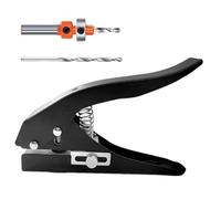 Pince perforatrice à trou unique - Outil léger et portable pour la réparation et le bricolage avec PVC fin, papier, pour étiquettes, cartes, pendentifs, scrapbooking
