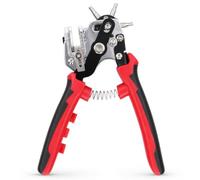 Pince Perforatrice Cuir 2-4,5mm, 6 Taille Rotative Pince Trou Ceinture Cuir