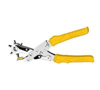 Pince perforatrice rotative ergonomique pour cuir avec 6 tailles