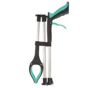 Pince Pliable à Déchets, Outil de Préhension Robuste en Aluminium | Jaws Antidérapantes, Prise Ferme sans Se Pencher, pour Ramasser Objets et Déchets au Sol