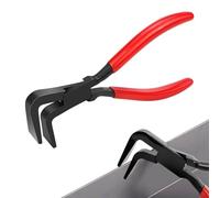 Pince pliante 90° à tôle large 60 mm Outil pour plier et lisser les tôles - Rouge