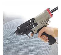 Pince pneumatique à anneau en C et pistolet à anneau de porc pour cages et clôtures d'animaux domestiques, fermeture de 3,2 à 10 mm, outil robuste pour sécuriser les clôtures et les logements