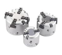 Pince pneumatique de rechange à 2/3/4 doigts MHS2/MHS3/MHS4, vérin pneumatique rotatif à double action 16D/20D/25D/32D/40D/50D, 1 pièce(MHS3,20D)
