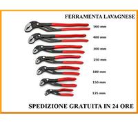 Knipex Pince multiprise Cobra XXL 560 mm – gainage PVC, ouverture 120 mm, 20 positions
