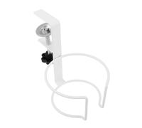 Pince Porte-gobelet de Table Blanc en Acier au Carbone pour Mugs et Tasses | Bureau et Poste de Travail, Design Profond, Formats Variés, Nettoyage Simple, Rangement Discret
