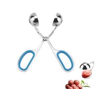 Pince Pour Boulettes De Viande De Acier Inoxydable, Antiadhésif Meat Ballers Cuillère À Boulette Fabricant De Balle Pinces À Glace Pour Cake Pop Cuillère À Crème Glacée Fruit Pâte À Biscuits(Bleu)