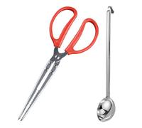 Pince pour brasero - Pelle à manche long, pelle pour granulés de charbon