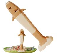 Pince Pour Casserole Chaude - Pince Multifonction Forme Baleine Anti-Brûlure 2-en-1 | Anti-Dérapante pour Plateau Four Air Fryer | Cuisiniers Amateurs Chefs Pâtisserie Grill Barbecue