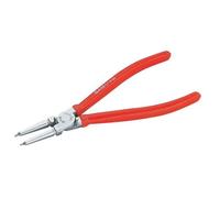 Pince pour circlips intérieure à becs droits chromées et mates - 100 mm SAM OUTILLAGE
