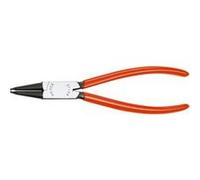 Pince pour circlips intérieurs, modèle droit, en acier inoxydable au chrome vanadium, pointes antidérapantes, Dimensions : J 1, Ø d'alésage 12-25 mm G