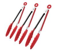 Pince pour grillade Ustensile Cuisson Silicone Antidérapants Antiadhésifs