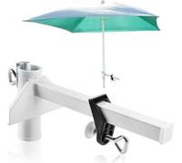 Pince pour parasol de balcon - Support pour parasol de balcon - Fixation pour parasol de balcon - Pince de balcon - Un indispensable pour votre parasol