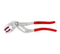 Knipex Pince pour siphons et connecteurs 81 13 250 SpeedGrip 250 mm insert bimatière rouge/bleu