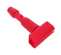 Pince pour Tête de Balai à Franges en PP Rouge, Fixation | Pièce Détachée pour Entretien Ménager, Installation sans Outil, Compatible Base Plate et Grandes Têtes