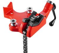 Pince pour tuyaux en chaîne VEVOR, capacité 6,35-152,4 mm, chaîne haute performance de 710 mm et base en fonte, convient pour la plomberie, la réparation automobile, le travail des métaux