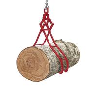 Pince professionnelle pour le travail du bois, 0-914 mm, pince élévatrice à 4 griffes, pince en acier rotative, capacité de charge 2 tonnes, pince à bois, pince de levage, pince à crochet pour tracteu