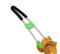 Pince Ramasse-Déchets | Poignée Longue Antidérapante en Métal | Bâton Ramasse-Détritus | Pour Maison Extérieur Jardin Drain Gouttière Arrière-Cour Canette Bouteille Papier