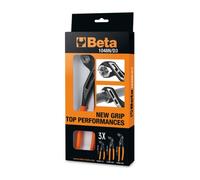 Jeu de pinces multiprises Beta 3 pièces 1048n D3 Jeu 175 250 300 mm