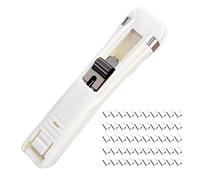 Pince réutilisable de distributeur de trombone manuelle pour l'épissure de | Tringle à papier rapide portable pour bureau, école, classe, travail, apprentissage, agrafage, organisation, archivage