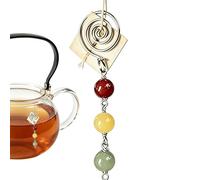 Pince réutilisable - Support de poignée de 7,6 cm, fermeture en métal sécurisée | Gadget passoire à café chaud pour la fabrication de boissons au bureau, utilisation quotidienne, rituels du matin