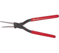 Pince ronde Spengler 260 mm avec pointes longues | Trempé par induction & à travers | Denture & 65 mm de profondeur d'insertion | Pince professionnelle pour le travail de la tôle & l'artisanat