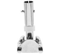 Pince Rotative de Balai pour Manche Inoxydable, en Acier Tête 25 MM | Clip de Remplacement 1,2mm, Installation Simple et Réutilisable, Accessoire Argenté pour Manche