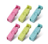Pince Sachet,Clip de Fermeture de Sacs Alimentaires,pinces à pain,pour Conservation Hermétique,sac à pain,cuisine,emballage,6pcs