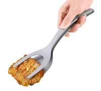 Pince Spatule de Cuisson Ustensile De Cuisine Retourneur Antiadhésif Pour | Spatule À Retourner Les Steaks pour Maison, Appartement, Ferme, Camping, Pique-nique, Poisson, Viandes, Poulet,