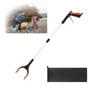 Pince télescopique, pince d'aide pour personnes âgées, tête rotative à 360° pour la collecte des déchets
