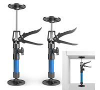 Pince télescopique pour cadre de fenêtre, lot de 2, réglable de 30 à 59 cm, capacité de charge de 40 kg