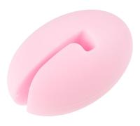 Pince Thermomètre à Casserole en Silicone Rose pour Cuisson | Support Facile à Installer, Résistance Thermique, pour Marmites et Sondes, Usage Friture et Yaourt Maison