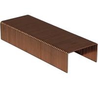 Pince-tuyaux en carton, dimensions 3/4 x 1-3/8 pouces, couleur bronze, quantité : 4000 pièces