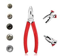 WORKPRO Pince Universelle en Cr-V 165 mm avec Denture pour Serrer ou Tirer les Vis et Boulons, et Poignée Confortable pour Bricolage, Réparation et Entretien