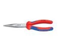 Knipex - Pince coupante demi-ronde 200 mm - becs longs - Acier électrique au vanadium forgé - Rouge