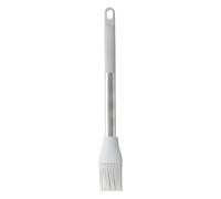 Pinceau à badigeonner en silicone résistant à la chaleur - Poils souples - Antiadhésif - Pour beurre, huile, marinade, pâtisserie, grillades, frire, barbecue, cuisine, maison - 30 cm