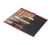 Pinceau à Encre Chinoise pour Calligraphie et Peinture, Manche Long en | Bristres Flexibles, Outil Polyvalent, Pochette Opp Incluse, Adapté aux Artistes Débutants et Confirmés