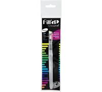 GRAPHIT Fill’It Pinceau à réservoir de 8ml pour encres acryliques ou à alcool, peintures liquides, eau pour aquareller, pointe médium