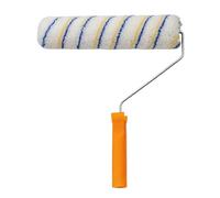 Pinceau à rouleau pour peinture - Outil à rouleau pour peinture murale, fibre synthétique résistante, taille standard, brosse pour finition lisse pour projets domestiques, rénovation, , etc