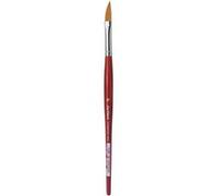 Da Vinci Pinceau Aquarelle série 5587, Fibre synthétique, Rouge, 23,6 x 0,8 x 30 cm
