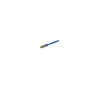 Pinceau brosse à réchampir pour peinture acrylique n°0 ° 18mm virole cuivré