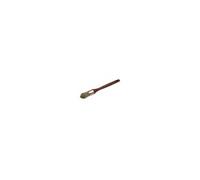 Pinceau brosse à réchampir spécial lasure traitement du bois n°3/0 ° 15mm virole cuivré
