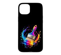 Pinceau de Peinture Splash Drip Artist Creative Color Style Coque pour iPhone 15 Plus