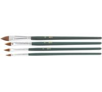 Pinceau de réparation ZAHN Pinsel E10710-09 Synthétique 4 pièces