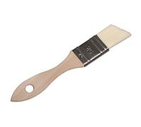 Rayher Pinceau synthétique large en biais taille 25 p. Chalky finish, 37044000, Beige, Silver