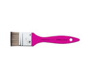 Pinceau Marabu Decoration & Hobby, taille 40, pinceau en poils synthétiques en bois certifié FSC, pinceau large pour les apprêts et les peintures, 01960000040